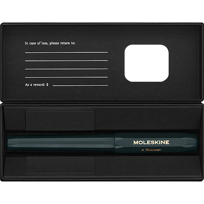 DŁUGOPIS KAWECO X MOLESKINE, ZIELONY