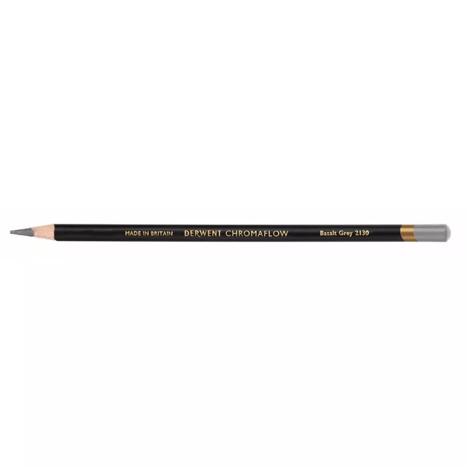 Kredka Chromaflow Derwent, Basalt Grey 2130 (szara o odcieniu oliwkowym)