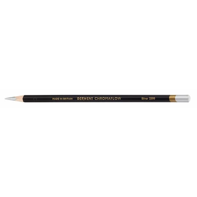 Kredka Chromaflow Derwent, Silver 2500 (srebrna)