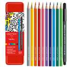 Kredki akwarelowe Keith Haring 10szt + czarny Fibralo Brush