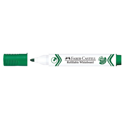 Marker suchościeralny W20 Faber-Castell, zielony