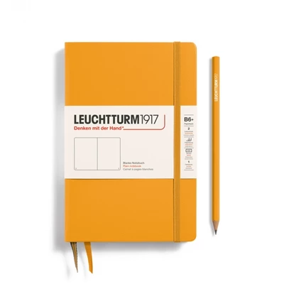 NOTATNIK LEUCHTTURM1917 PAPERBACK B6+, TWARDA OPRAWA, RISING SUN