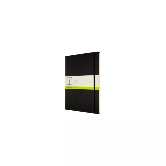 NOTES MOLESKINE CLASSIC A4 (21X29,7 CM) GŁADKI, TWARDA OPRAWA, 192 STRONY, CZARNY
