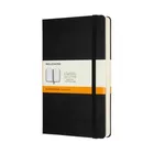 NOTES MOLESKINE CLASSIC L (13X21CM) W LINIE, TWARDA OPRAWA, 400 STRON, CZARNY