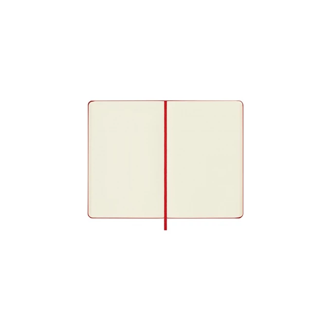 NOTES MOLESKINE CLASSIC M, 11,5X18 CM, GŁADKI, TWARDA OPRAWA, SCARLET RED, 208 STRON, CZERWONY