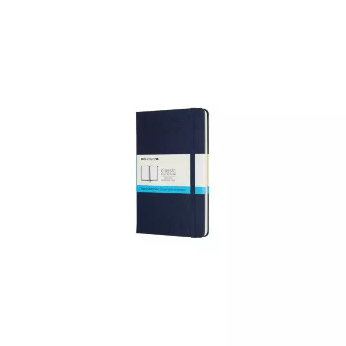 NOTES MOLESKINE CLASSIC M (11,5X18 CM) W KROPKI, TWARDA OPRAWA, SAPPHIRE BLUE, 208 STRON, NIEBIESKI
