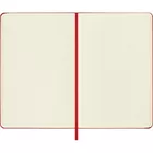 NOTES MOLESKINE CLASSIC M, 11,5X18 CM, W KROPKI, TWARDA OPRAWA, SCARLET RED, 208 STRON, CZERWONY