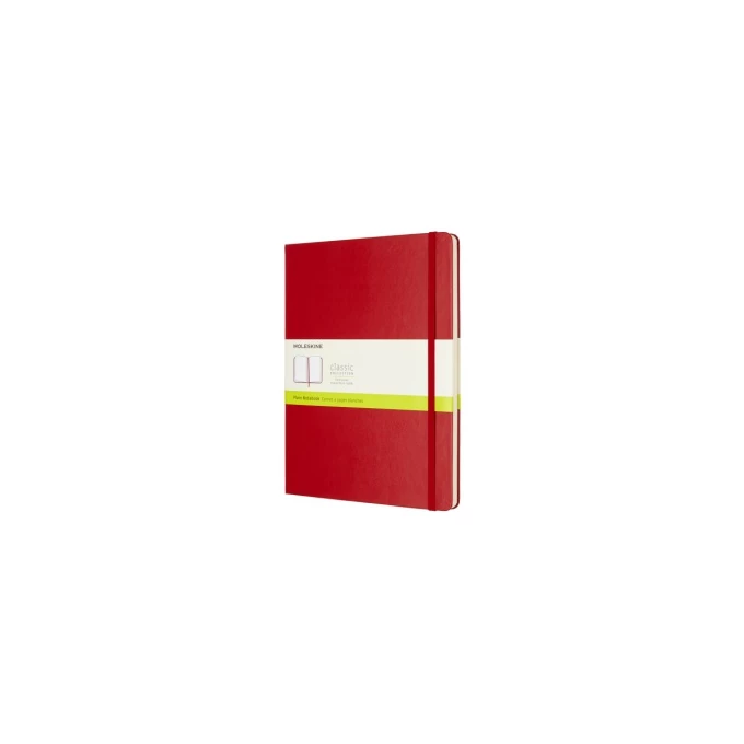 NOTES MOLESKINE CLASSIC XL (19X25 CM) GŁADKI, TWARDA OPRAWA, 192 STRONY, CZERWONY