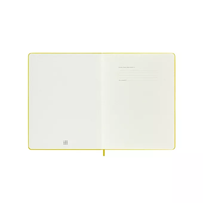 NOTES MOLESKINE CLASSIC XL (19X25 CM), LINIE, TWARDA, HAY YELLOW, 192 STRONY, ŻÓŁTY