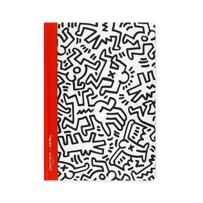 Notes A5 Keith Haring, kropki