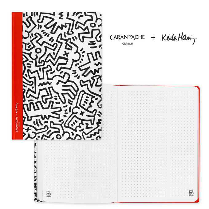 Notes A5 Keith Haring, kropki