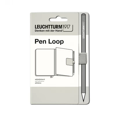 SZLUFKA NA DŁUGOPIS/OŁÓWEK (PEN LOOP) LEUCHTTURM1917 NATURAL COLOURS LIGHT GREY