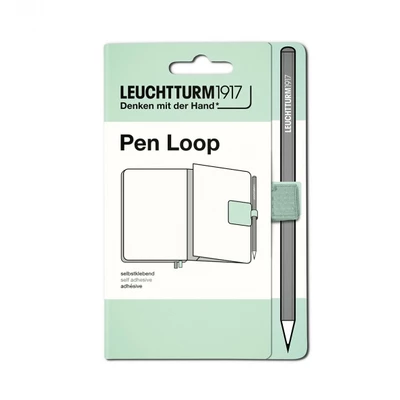 SZLUFKA NA DŁUGOPIS/OŁÓWEK (PEN LOOP) LEUCHTTURM1917 NATURAL COLOURS MINT GREEN