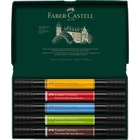 ZESTAW DWUSTRONNYCH MARKERÓW PITT ARTIST PEN FABER-CASTELL, 5 KOLORÓW