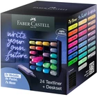 ZESTAW ZAKREŚLACZY 1546 24 KOLORY FABER-CASTELL