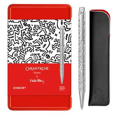Zestaw upominkowy długopis Ecridor Keith Haring z etui