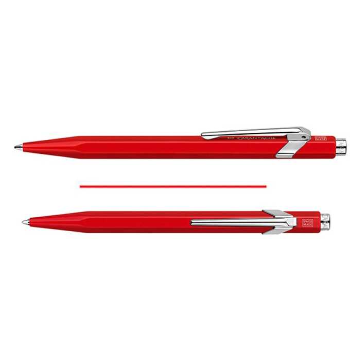 Długopis Caran d’Ache 849 Classic Line, czerwony z czerwonym wkładem