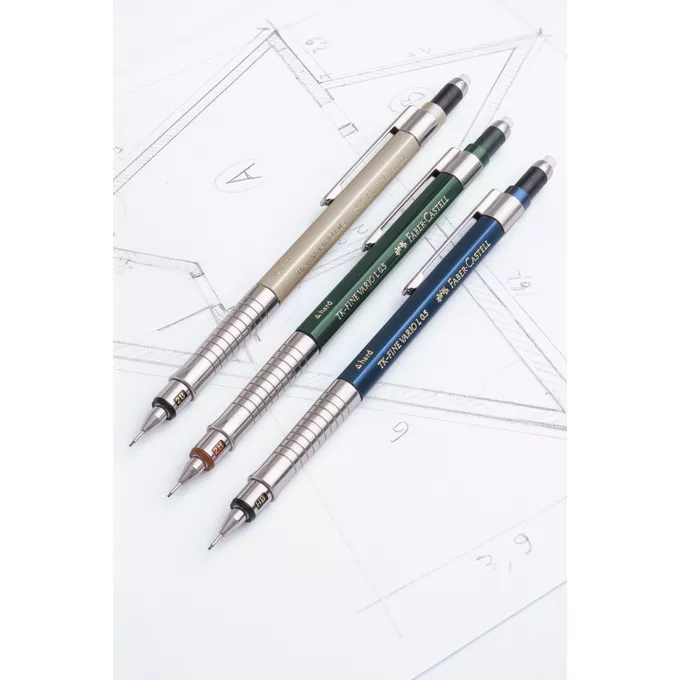 OŁÓWEK AUTOMATYCZNY TK-FINE VARIO L FABER-CASTELL, CHAMPAGNE GOLD, 1,0 mm