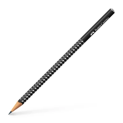OŁÓWEK SPARKLE, FABER-CASTELL, CZARNY