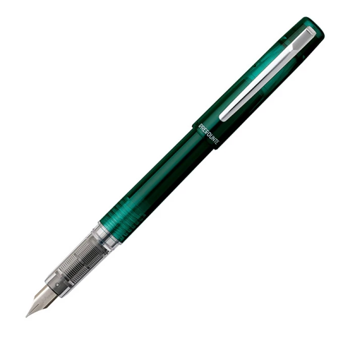 PIÓRO WIECZNE PLATINUM, PREFOUNTE DARK EMERALD, ZIELONE