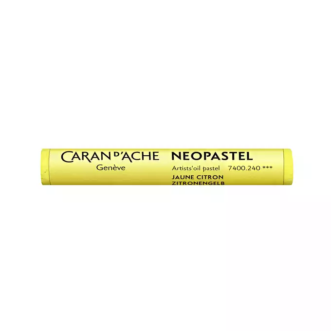 Pastela olejna Caran d’Ache NeoPastel, kolor 240 Lemon Yellow