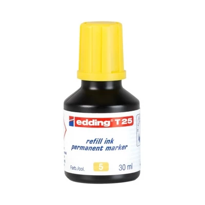 TUSZ DO UZUPEŁNIANIA MARKERÓW PERMANENTNYCH E-T25 EDDING, ŻÓŁTY