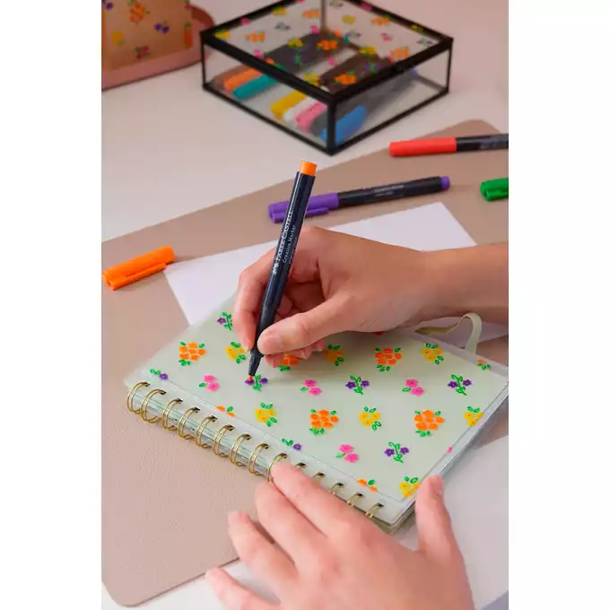ZESTAW PISAKÓW KREATYWNYCH FABER-CASTELL, 6 KOLORÓW LETNIA BRYZA