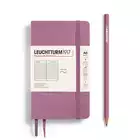 NOTATNIK LEUCHTTURM1917 POCKET (A6), MIĘKKA OPRAWA, DUSTY ROSE - Liniatura: w linię