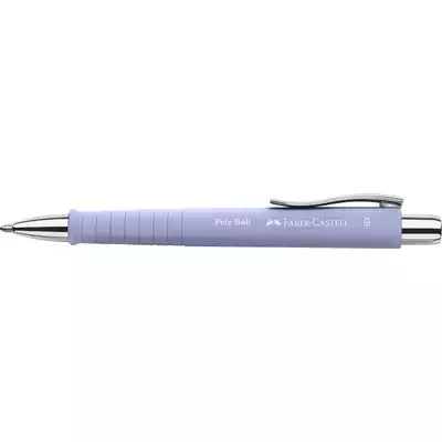 DŁUGOPIS POLY BALL XB PALE IRIS (JASNOFIOLETOWY) FABER-CASTELL