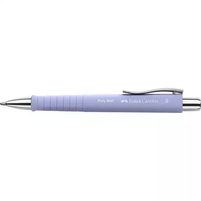 DŁUGOPIS POLY BALL XB PALE IRIS (JASNOFIOLETOWY) FABER-CASTELL
