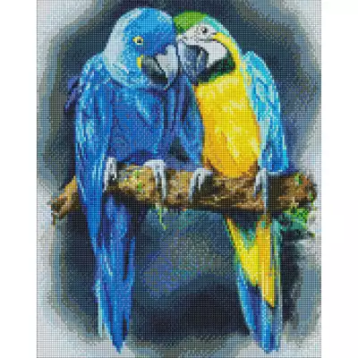 Diamentowa mozaika IDEYKA, 40x50 cm, jest nam dobrze razem