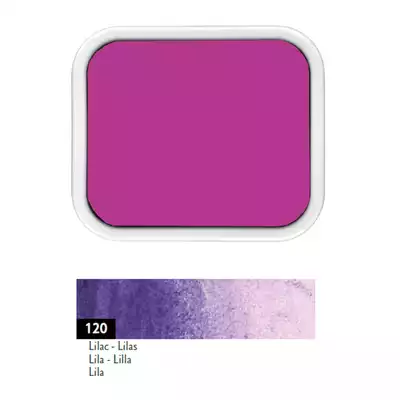 Farba akwarelowa Gouache Studio Caran d’Ache w kostce, kolor 120 Violet