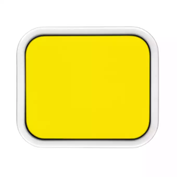 Farba akwarelowa Gouache Studio Caran d’Ache w kostce, kolor 240 Lemon Yellow