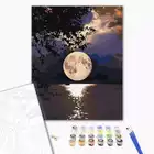 Malowanie po numerach BRUSHME, 40x50 cm, zachód słońca