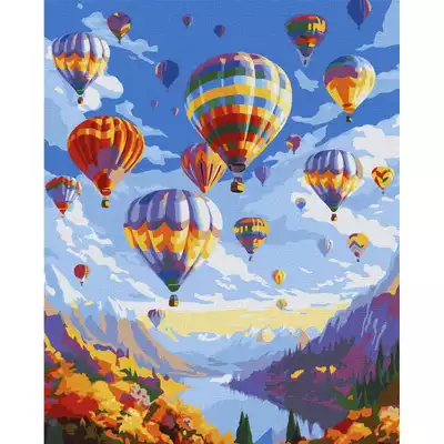 Malowanie po numerach IDEYKA, 40x50 cm, magiczny lot