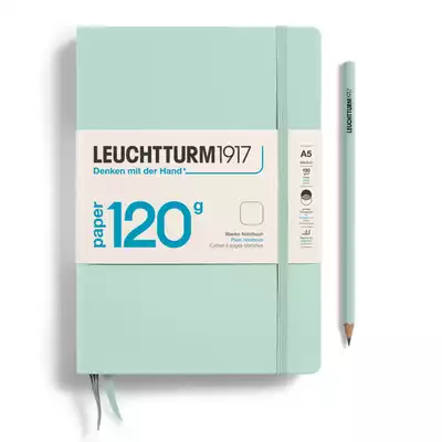 NOTATNIK 120 G LEUCHTTURM1917, MEDIUM A5, MINT GREEN