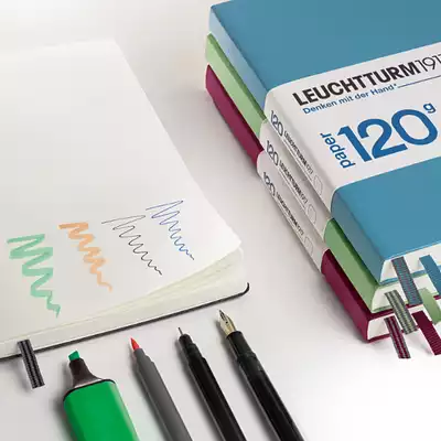 NOTATNIK 120 G LEUCHTTURM1917, MEDIUM A5, MINT GREEN