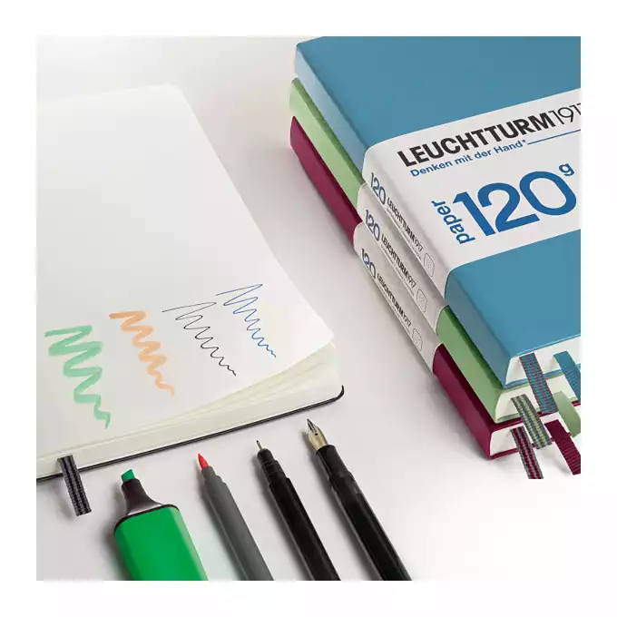 NOTATNIK 120 G LEUCHTTURM1917, MEDIUM A5, MINT GREEN