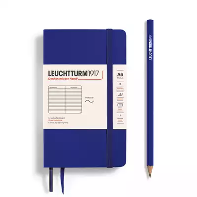 NOTATNIK LEUCHTTURM1917 POCKET (A6), MIĘKKA OPRAWA, INK