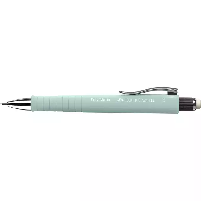 OŁÓWEK AUTOMATYCZNY POLY MATIC 0,7MM FABER-CASTELL, CARIBIC BLUE