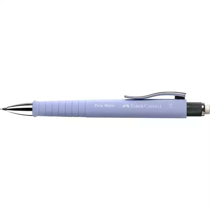OŁÓWEK AUTOMATYCZNY POLY MATIC 0,7MM FABER-CASTELL, PALE IRIS