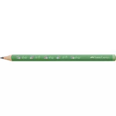 OŁÓWEK JUMBO EDYCJA DINOZAURY, FABER-CASTELL, HB, ZIELONY