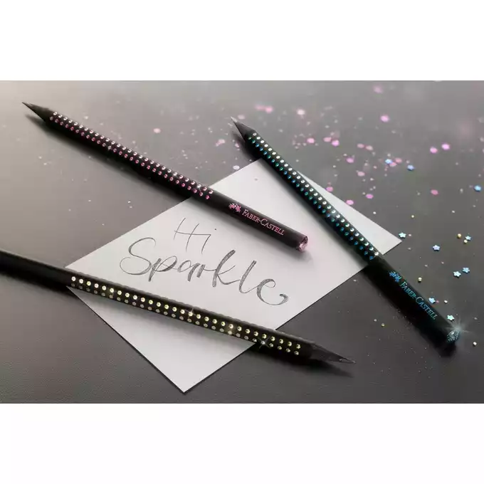 OŁÓWEK SPARKLE, FABER-CASTELL, MIDNIGHT ROSE