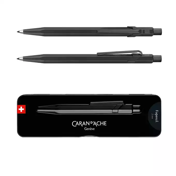 Ołówek automatyczny Fixpencil 2mm Black Code w opakowaniu Slimpack