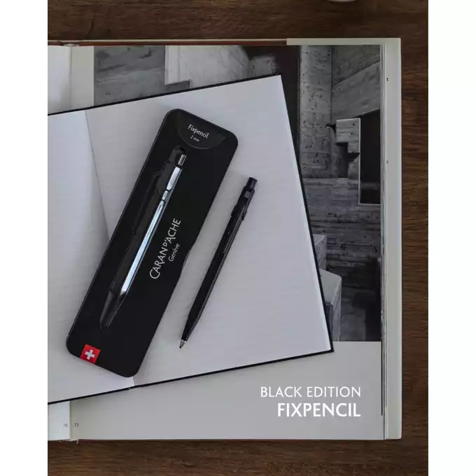 Ołówek automatyczny Fixpencil 2mm Black Code w opakowaniu Slimpack