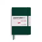 PLANER TYGODNIOWY AKADEMICKI LEUCHTTURM1917 MEDIUM (A5) 2025/2026 18 MIESIĘCY FOREST GREEN