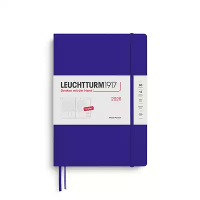 PLANER TYGODNIOWY PIONOWY LEUCHTTURM1917 COMPOSITION (B5) 2026 INK