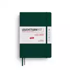 PLANER TYGODNIOWY POZIOMY LEUCHTTURM1917 18 MIESIĘCY MEDIUM (A5) 2025/2026 FOREST GREEN