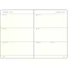 PLANER TYGODNIOWY POZIOMY LEUCHTTURM1917 18 MIESIĘCY MEDIUM (A5) 2025/2026 SPRING LEAF