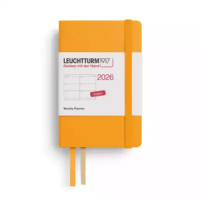 PLANER TYGODNIOWY POZIOMY LEUCHTTURM1917 MINI (~A7) 2026 RISING SUN